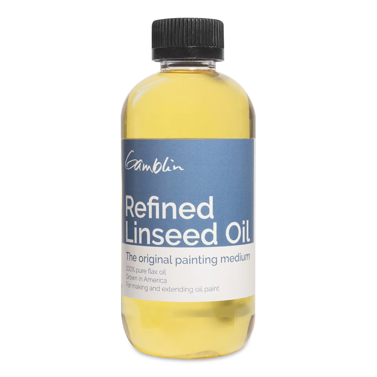 GAMBLIN OIL MEDIUM REFINED LINSEED 8OZ