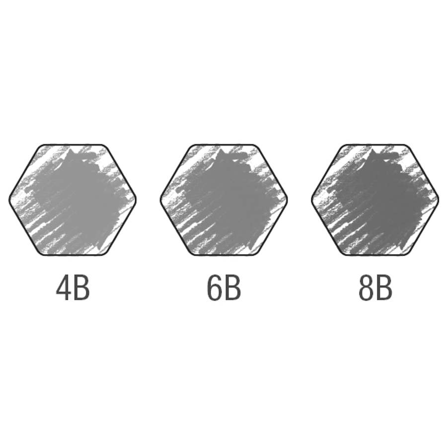 Castell 9000 3 Count Graphite Pencil Art Set