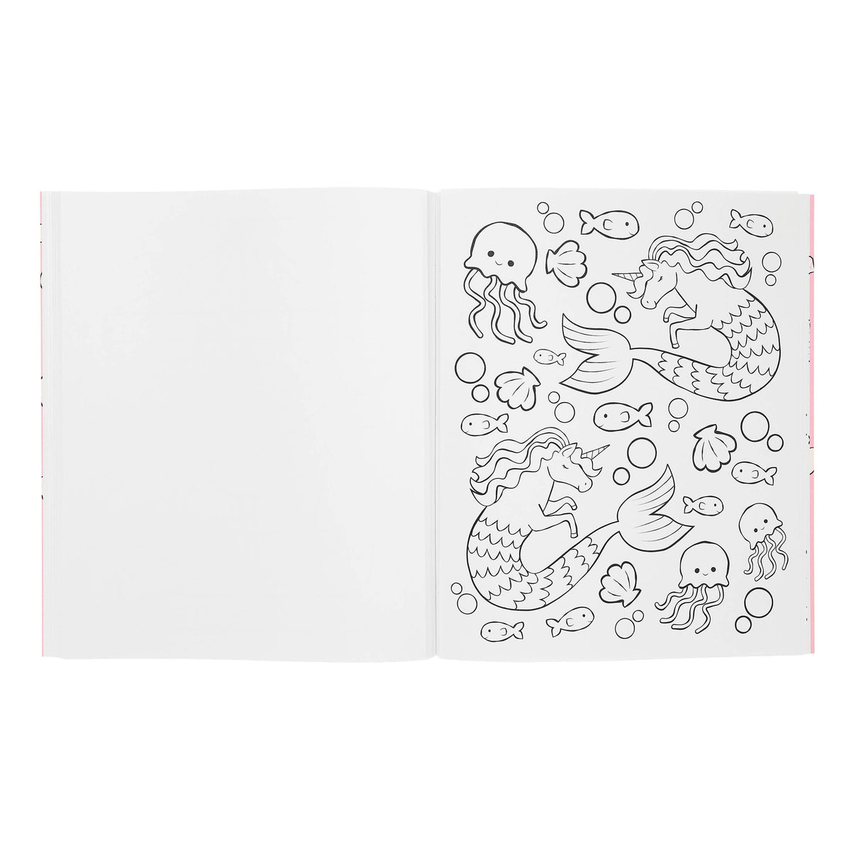 Color-in' Book - Enchanting Unicorns - 31 Pages