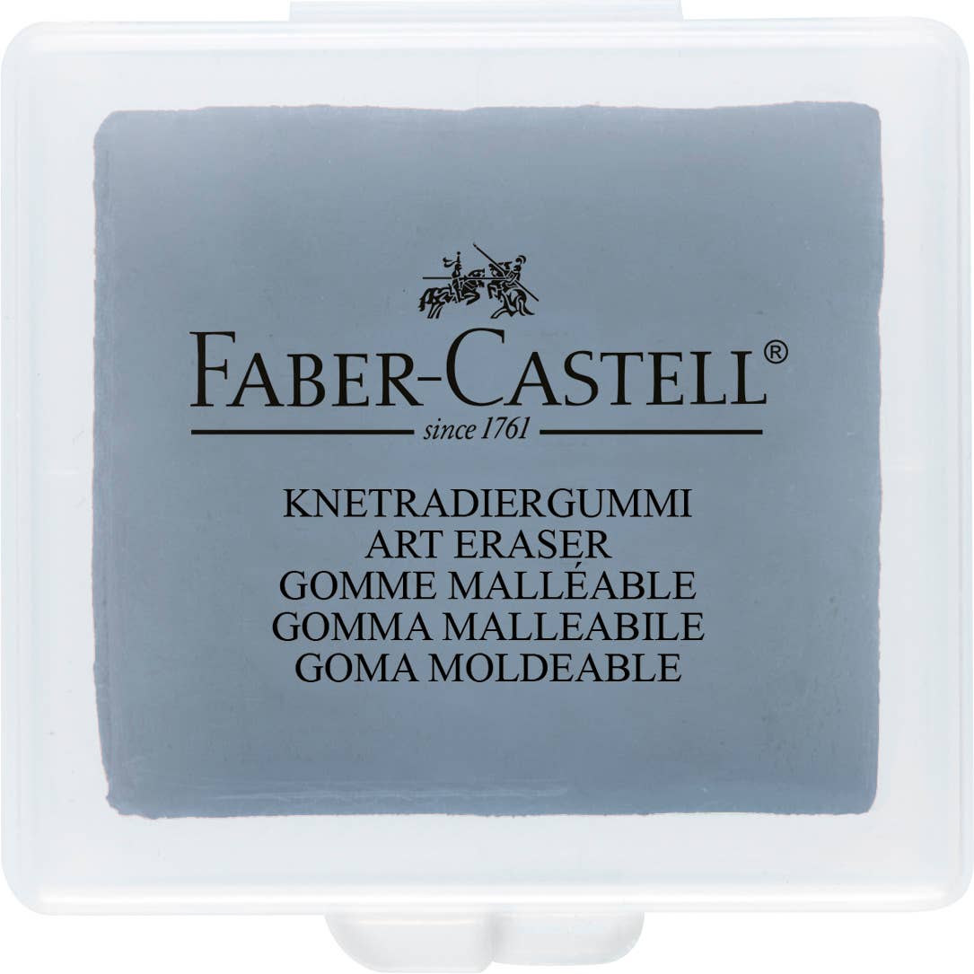 Kneadable Art Eraser, Grey in plastic case