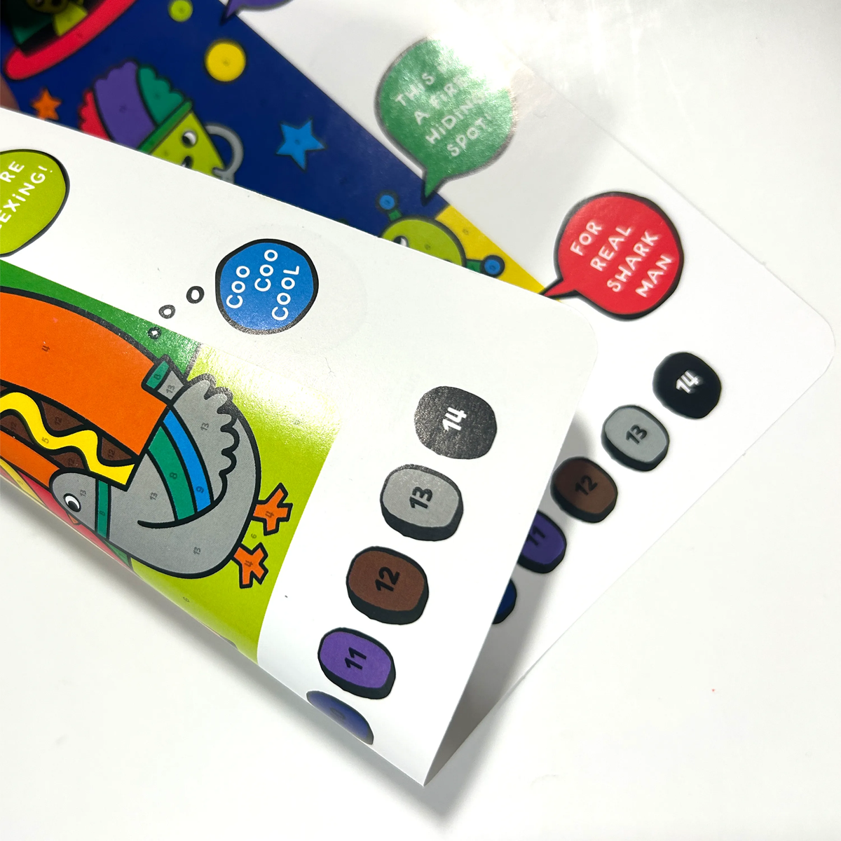 Colortopia: Paint Marker By Number Kit - Epic Adventures (8 PC Set)