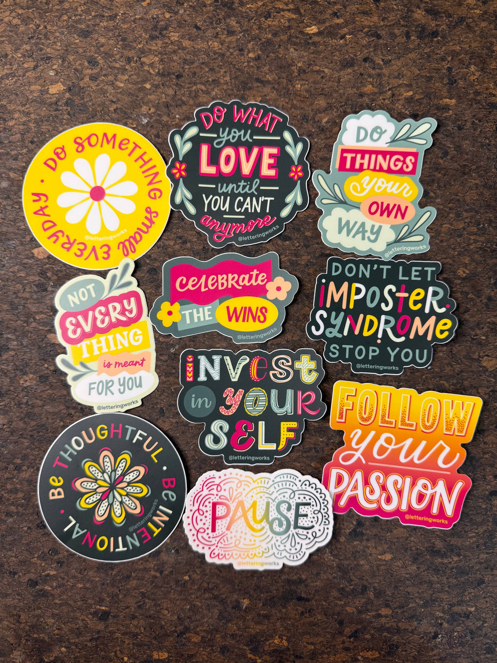 Don't Let Imposter Syndrome Stop You Vinyl Sticker