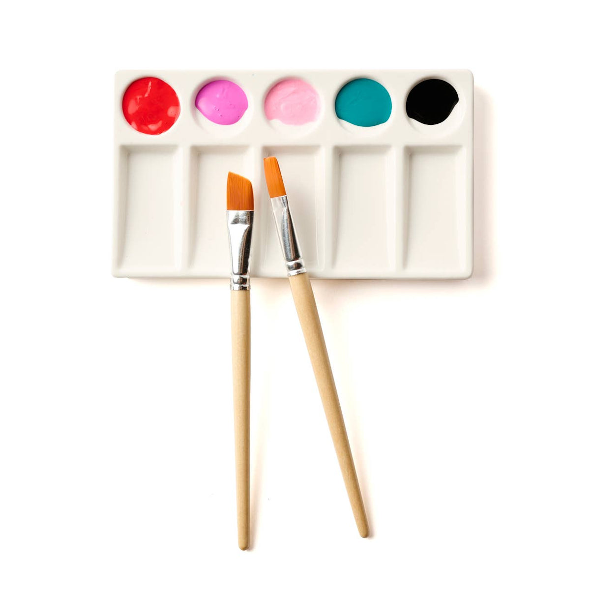 Porcelain Palette - 10 Wells - Durable & Easy to Clean