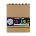 DIY Cover White Paper Sketchbook - 8" x 10.5"