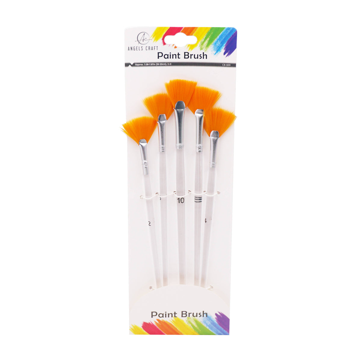 Paint Brush Set, 5 Brushes, Choose from 6 Styles
