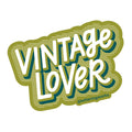 Vintage Lover Lettering Vinyl Sticker