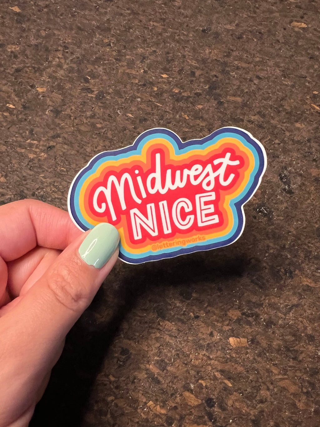 Midwest Nice Vinyl Sticker