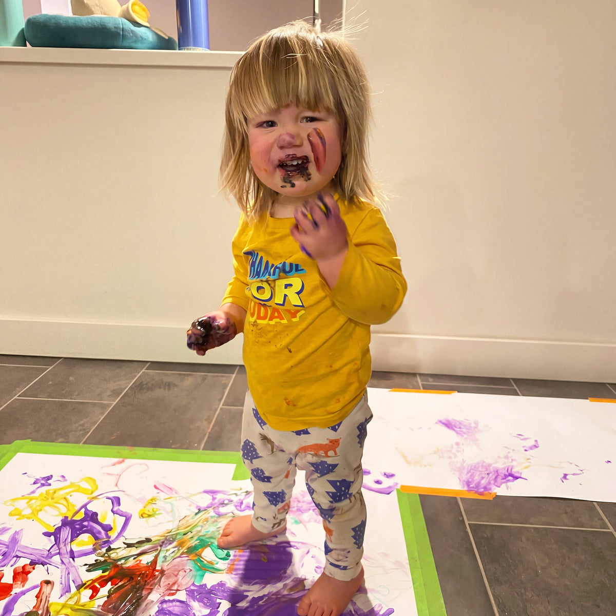Finger Paint - Long Lasting, Shelf Stable, Non-Toxic