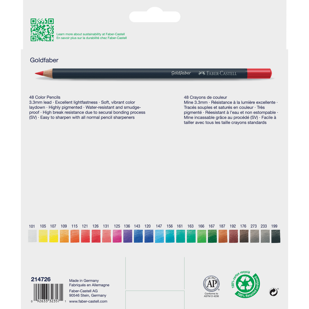 Goldfaber Color Pencils - Box of 24