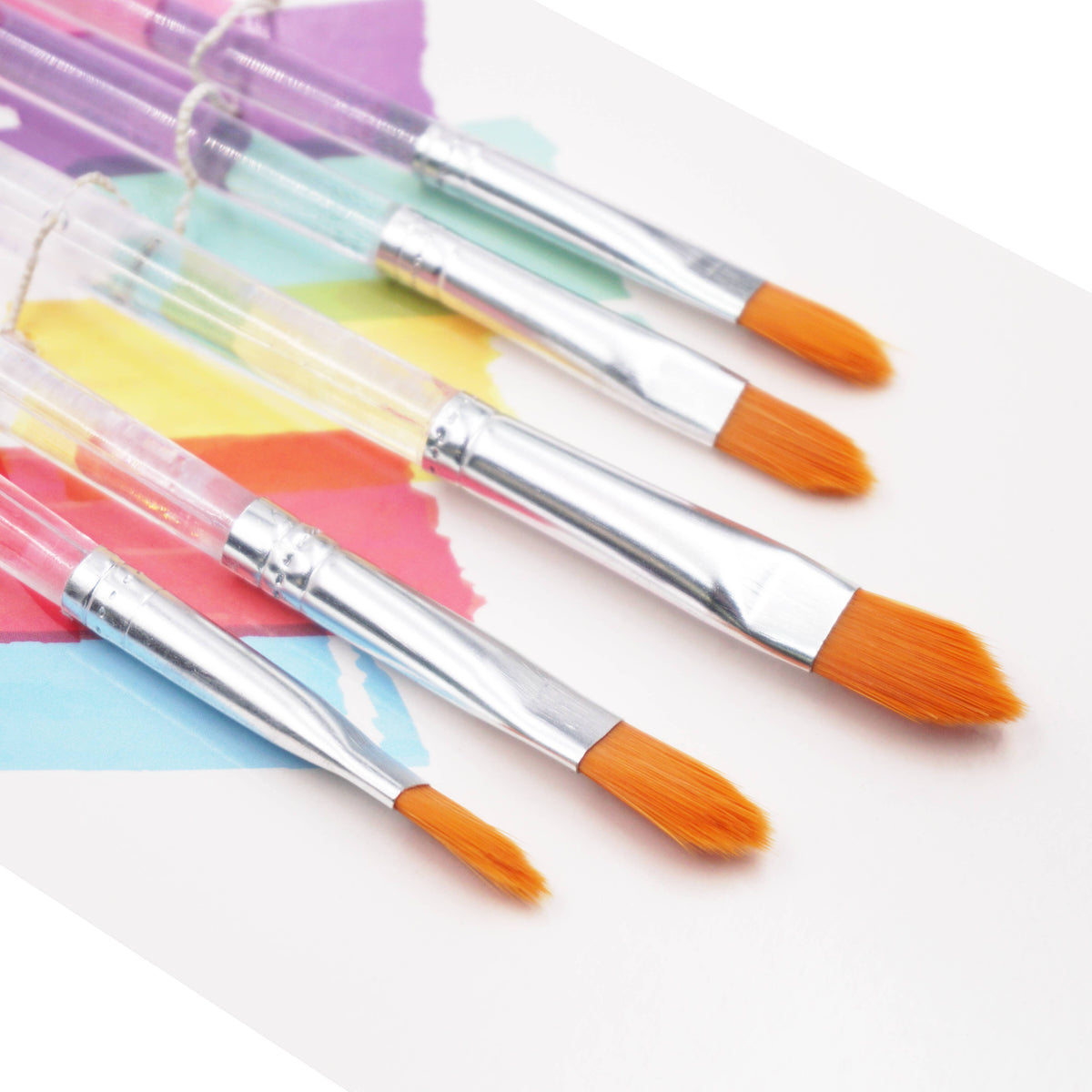 Paint Brush Set, 5 Brushes, Choose from 6 Styles