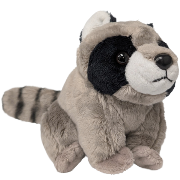 Canned Raccoon | Stuffed Animal Plush w/Funny Jokes on Can