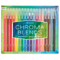 Chroma Blends Watercolor Brush Markers - Set of 18