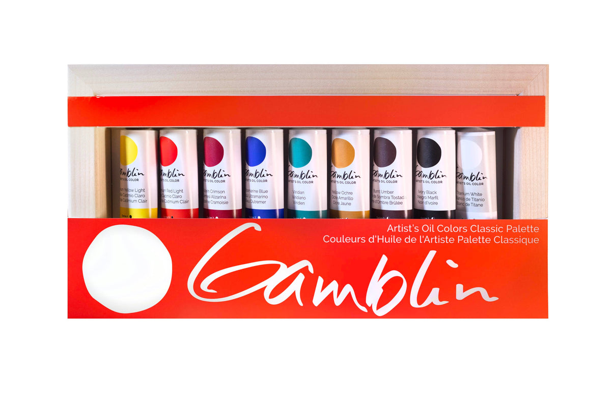 Gamblin Artist's Oil Colors Classic Oil Paint Set