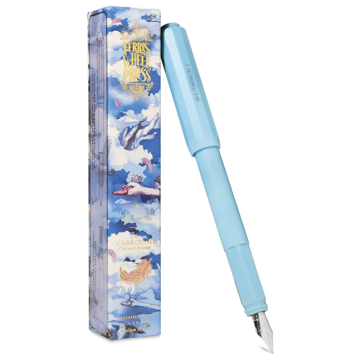 CAROUSEL FOUNTAIN PEN FEATHERED FLIGHT FINE