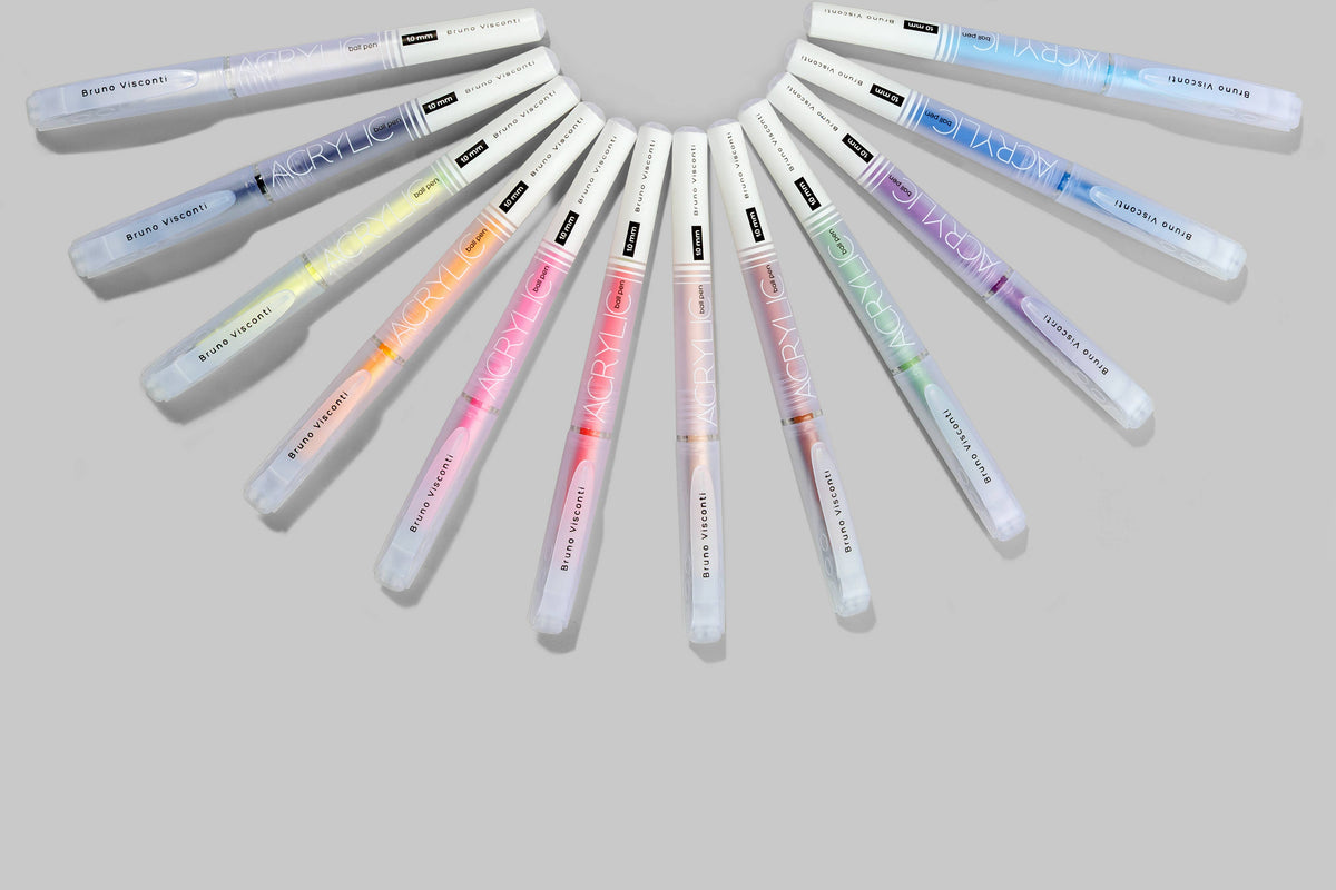 Acrylic Pens 12 colors - Citrus