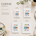 Primed Cotton Canvas Panels for Acrylic & Oil Paint