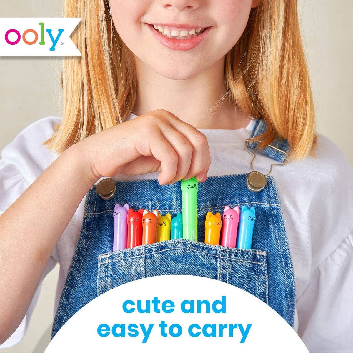 Cat Parade Twist-Up Watercolor Gel Crayons - Set of 12