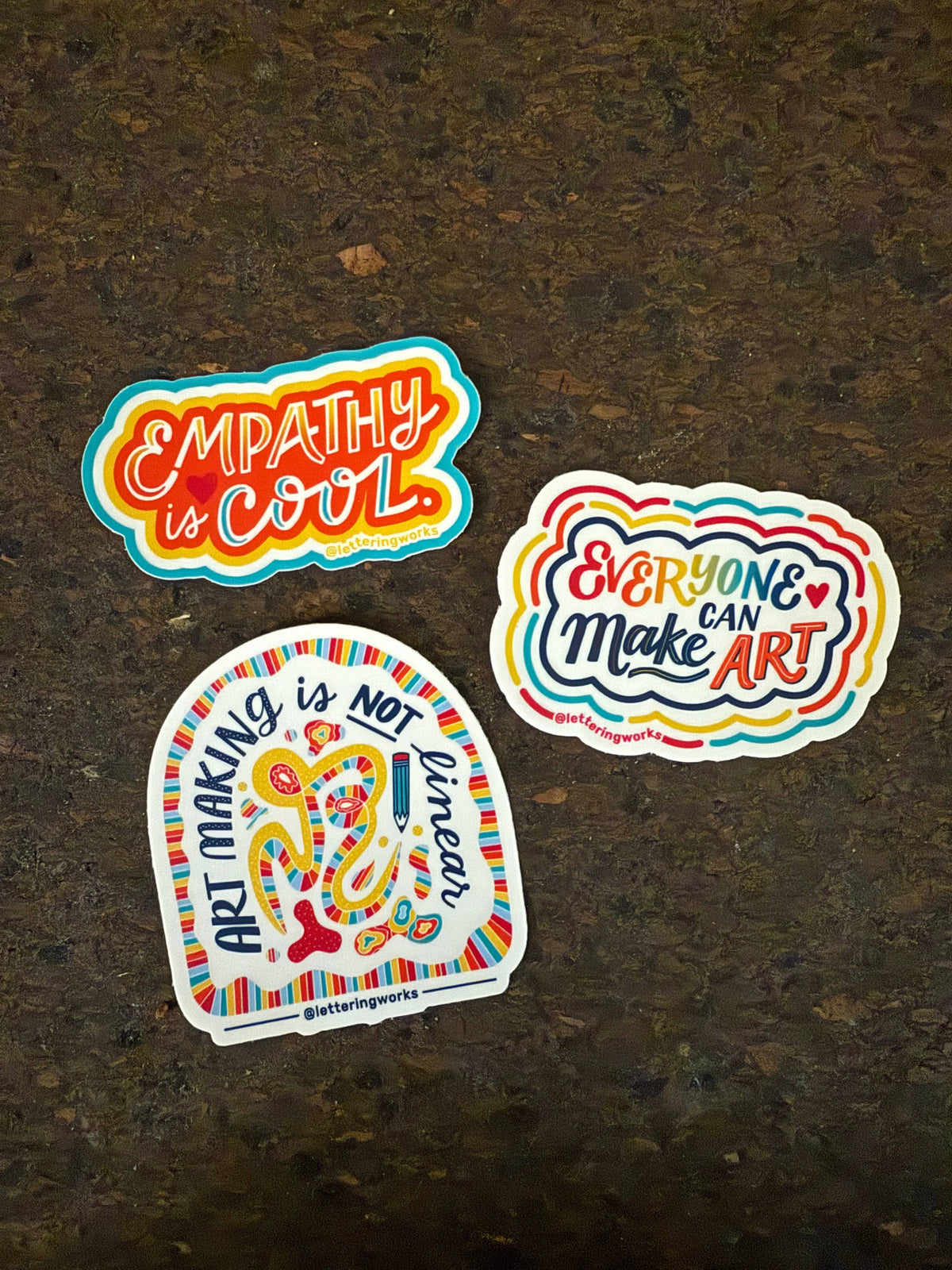 Everyone Can Make Art Vinyl Sticker