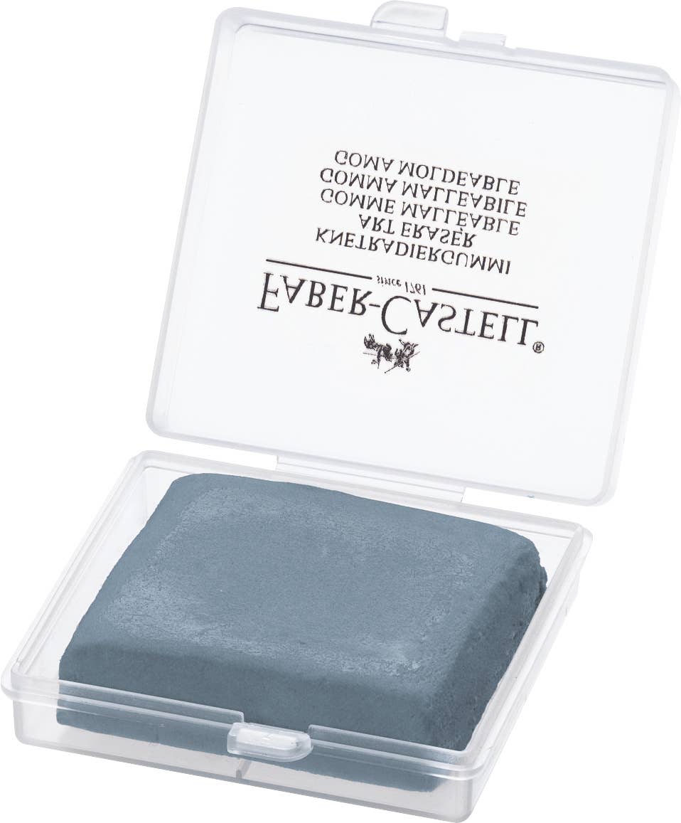 Kneadable Art Eraser, Grey in plastic case