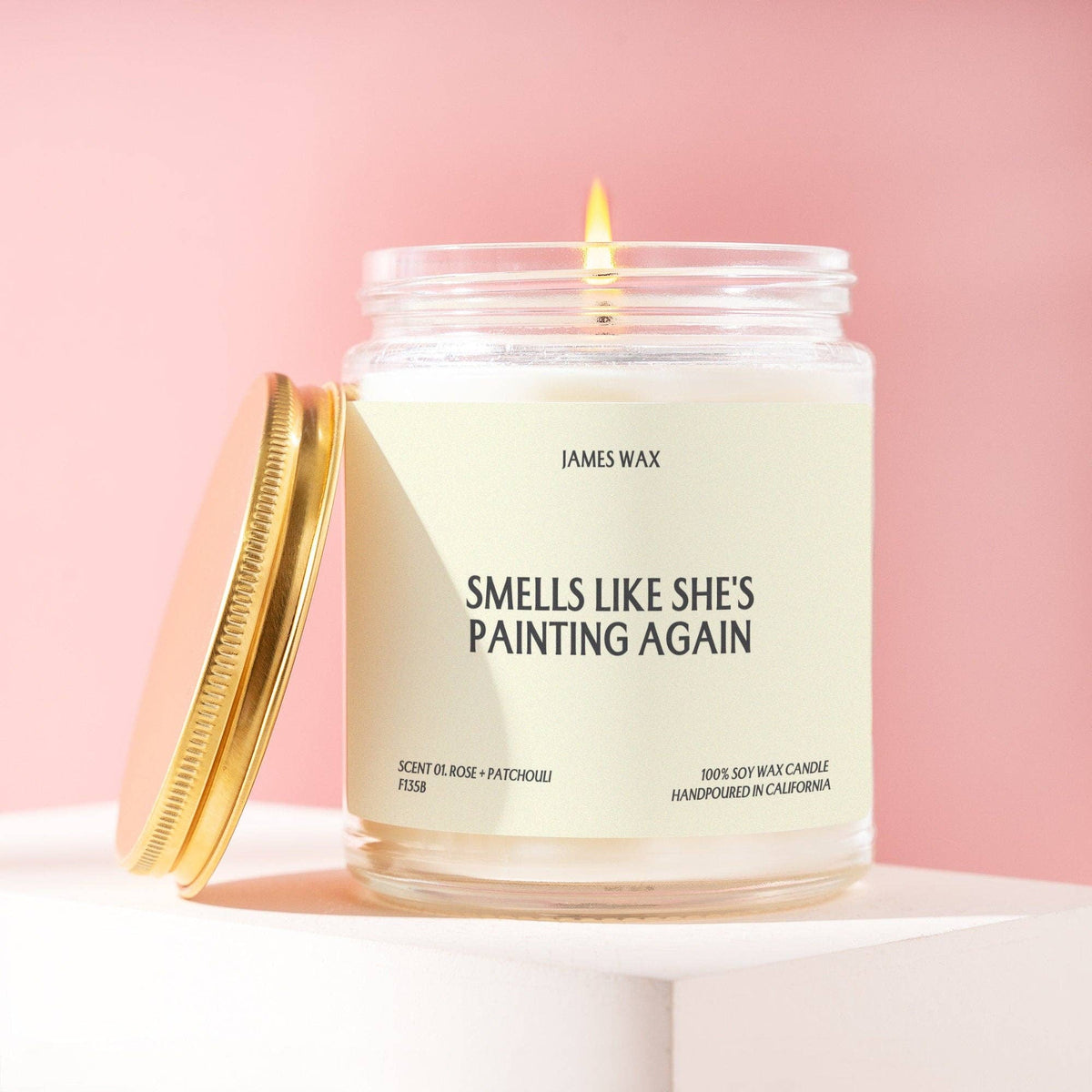 Painter Gift Painting Time Candle For Painters F135B