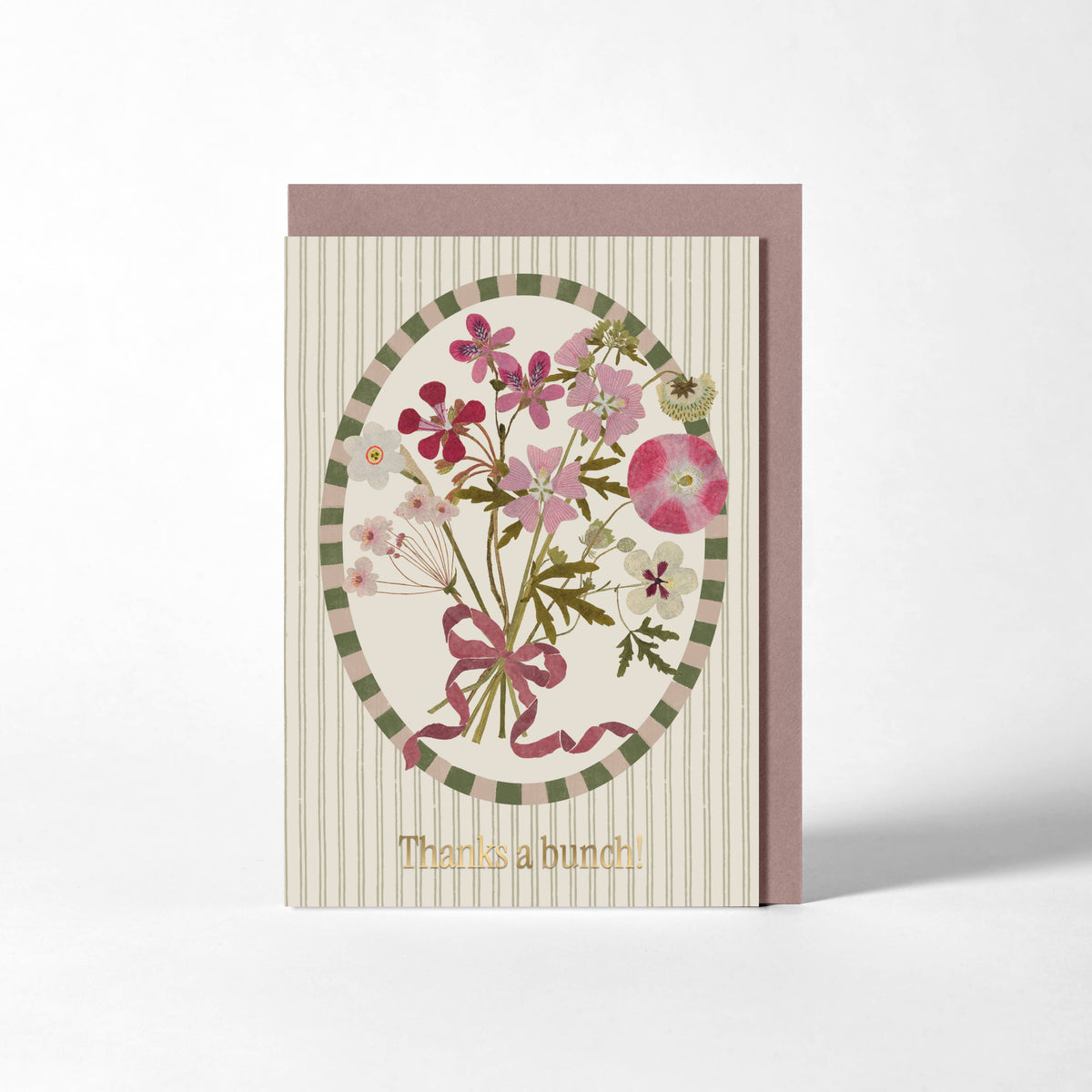Greetings Card - Thanks a Bunch