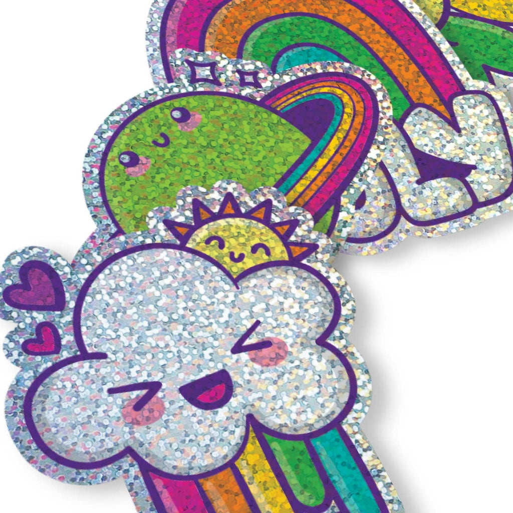 Stickiville: Vinyl Stickers - Happy Rainbows (Set of 4)