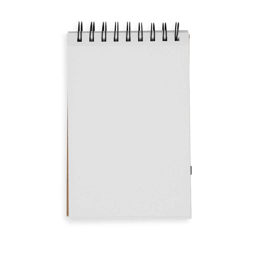 DIY Cover White Paper Sketchbook - 8" x 10.5"