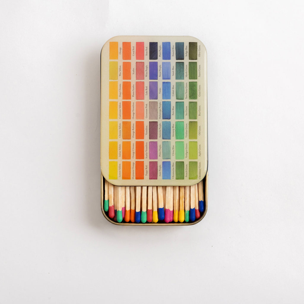 Matches in Tin - Nomenclature of Colors