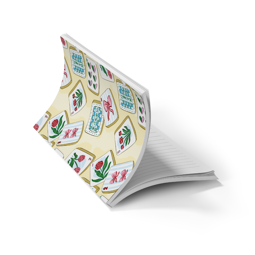 Mahjong Soft Touch Classic Layflat Notebook Journal LFC2570L