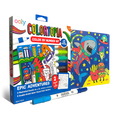 Colortopia: Paint Marker By Number Kit - Epic Adventures (8 PC Set)