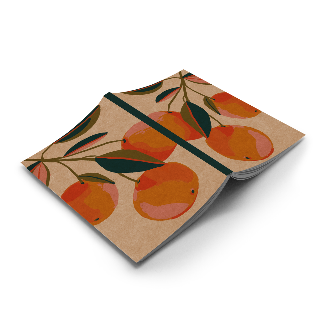Orange Groove Kraft Classic Layflat Notebook  KLC1150KL