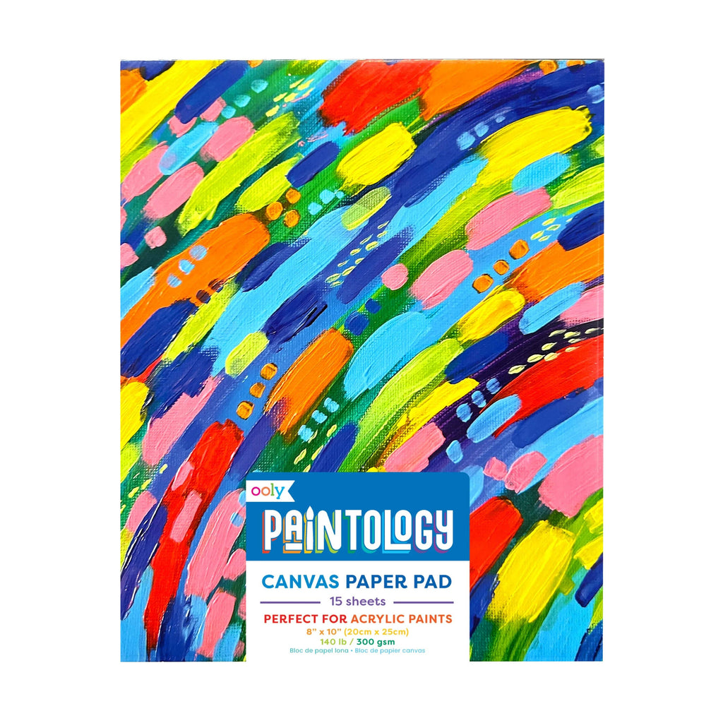 Paintology: Canvas Paper Pad (8" x 10";15 Sheets)