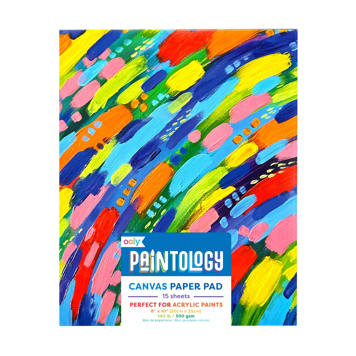 Paintology: Canvas Paper Pad (8" x 10";15 Sheets)