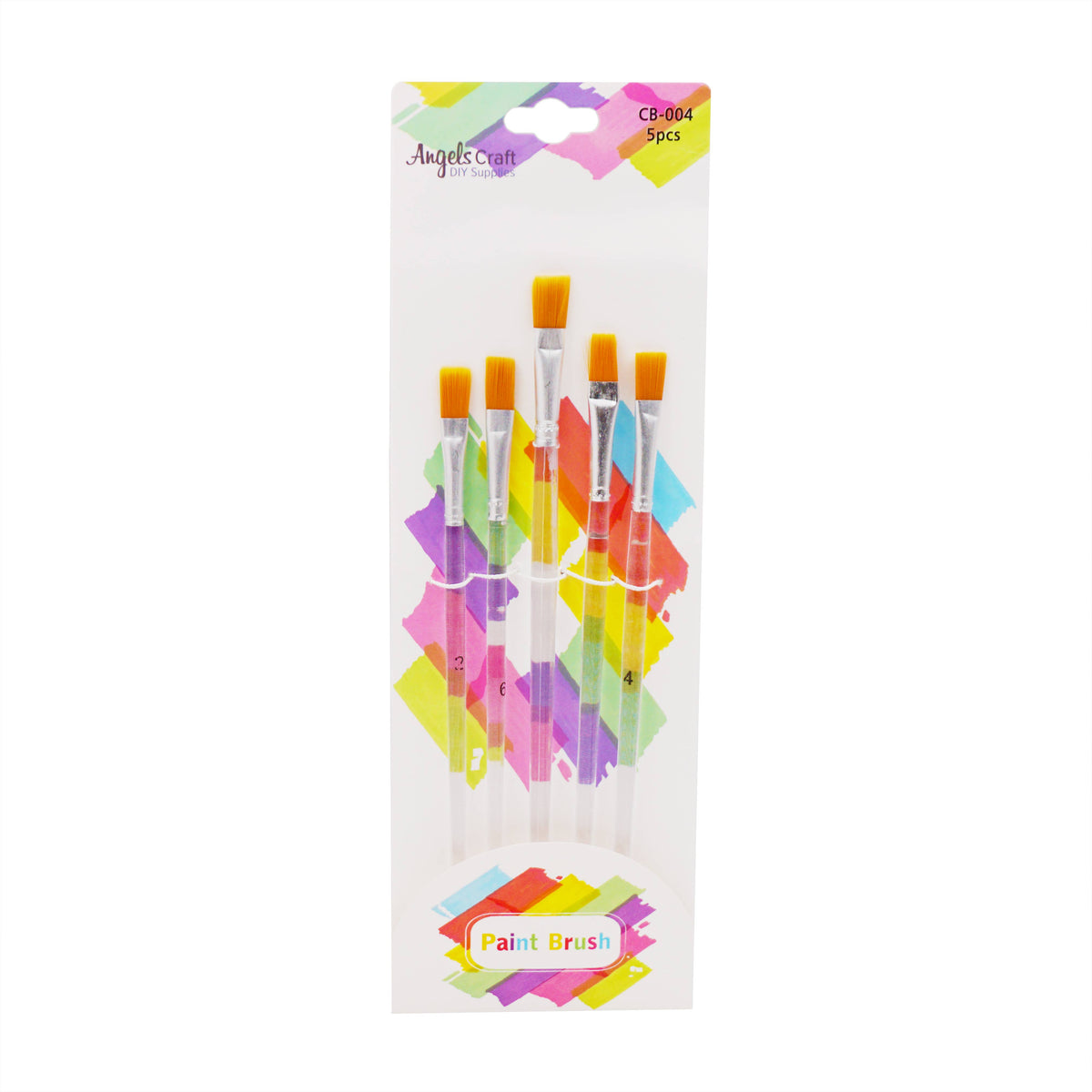 Paint Brush Set, 5 Brushes, Choose from 6 Styles