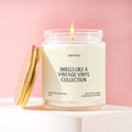 Musician Gift Vintage Vinyl Collection Candle F120B