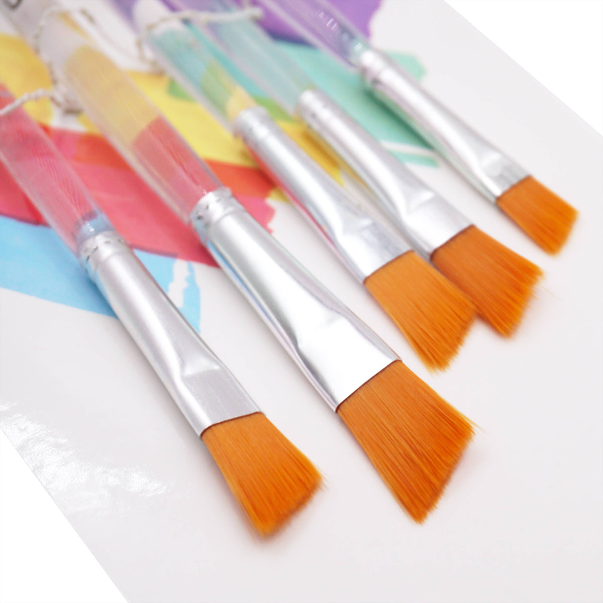 Paint Brush Set, 5 Brushes, Choose from 6 Styles