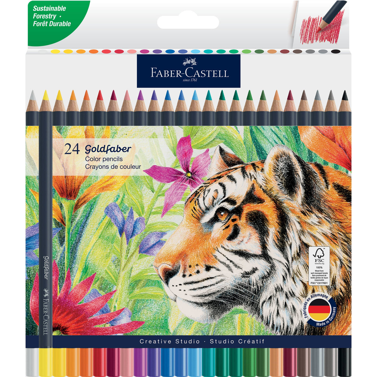 Goldfaber Color Pencils - Box of 24