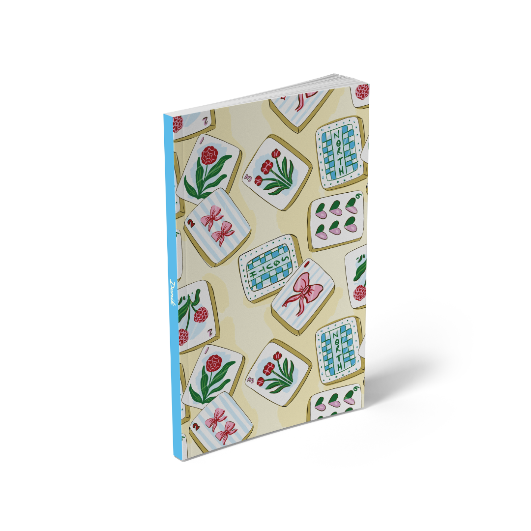Mahjong Soft Touch Classic Layflat Notebook Journal LFC2570L