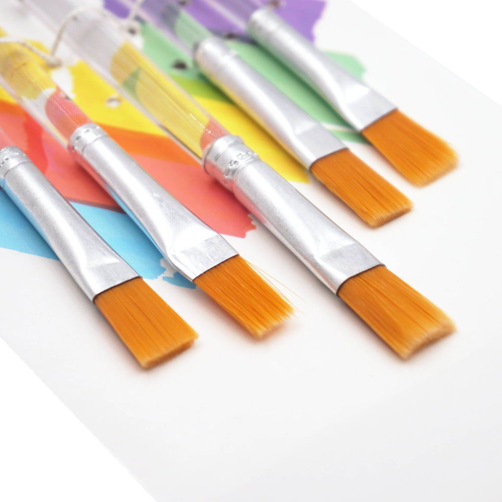 Paint Brush Set, 5 Brushes, Choose from 6 Styles