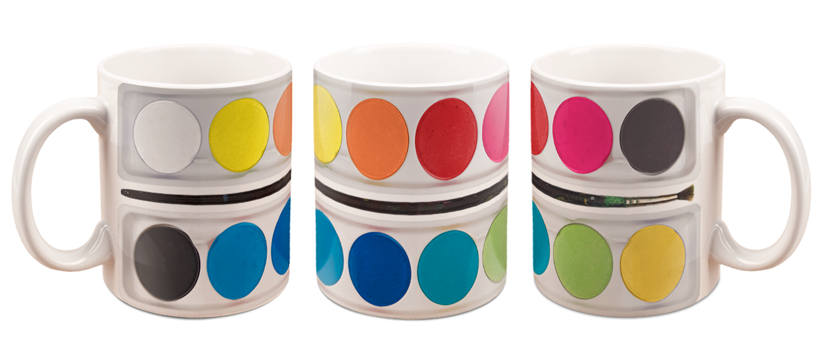 Watercolor Set Mug